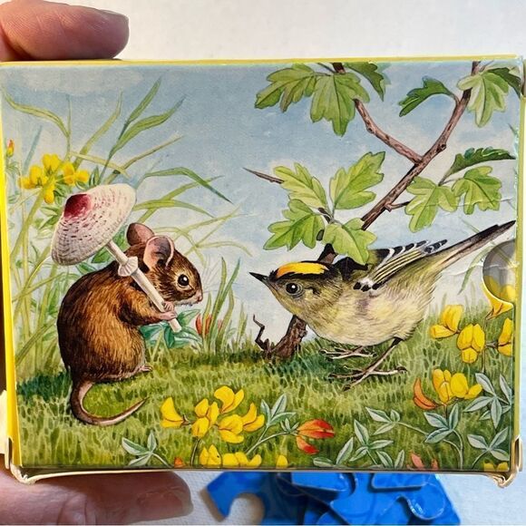 Eboo mouse and bird small children's puzzle 36 pieces - Picture 3 of 3